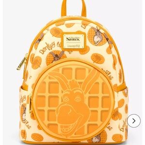 Loungefly DreamWorks Shrek Donkey Waffle Maple Scented Mini Backpack